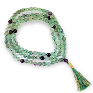 Fluorite Necklace Mala